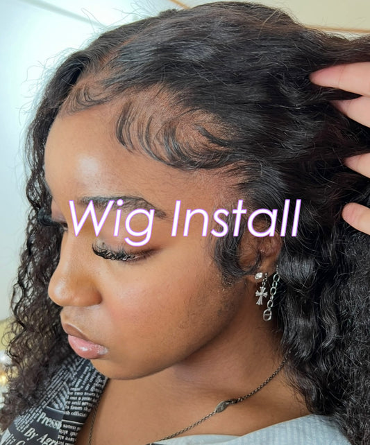 Wig Install ウィッグの装着