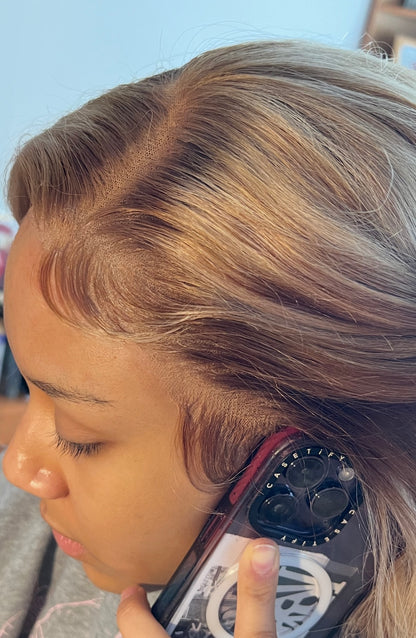 Wig Install ウィッグの装着